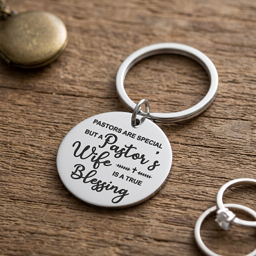 Pastor’s Wife Keychain Pastors Are Special Wife Is a True Blessing Gift
